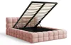 Chilly Möbel Design Lit Verona - Lit rembourré avec cadre Voir les images du produit 7