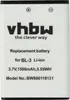 vhbw Akku kompatibel mit Baofeng BF-T6, UV-3R Funkgerät, Produktbild-Vorschau 3