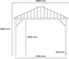 HOME DELUXE - Pavillon solaire LED - AZUR, dimensions : 300 Voir les images du produit 8