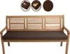 Bankkissen 120×60×7 cm braun – Sitzkissen für Gartenbank Produktbild-Vorschau 6