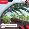 KOTARBAU® Súprava 2 kusov nízky fóliový tunel, 240 x 30 cm, Náhľad obrázku produktu 2