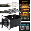 Arendo Heißluftfritteuse Doppelkammer XXL Dual Zone, Produktbild-Vorschau 5