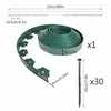 VOUNOT® Flexible Rasenkante Beeteinfassungen Kunststoff, Produktbild-Vorschau 2