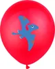 Oblique Unique 10 Dino Luftballons für Kinder Geburtstag Produktbild-Vorschau 3