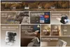 A collage of marketing images showcasing a projector's features and capabilities. Produktbild-Vorschau