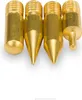 Four brass tips for a wood burning tool, with different shapes. Náhled obrázku produktu