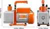 VEVOR Vakuumpumpe 6 CFM HVAC 2-stufige Produktbild-Vorschau 7