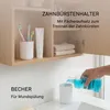 Badset 6-teilig, Badezimmer Zubehörset, Badaccessoires Weiß Produktbild-Vorschau 6