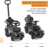 Rutschauto schwarz mit Schiebstange ab 1 Jahr, Produktbild-Vorschau 4