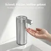 Automatischer Sensor Seifenspender Edelstahl 250ml, USB-C Produktbild-Vorschau 4