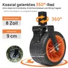 7MAGIC 120L Bollerwagen Faltbar 150KG Belastbar mit Große Produktbild-Vorschau 8