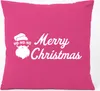 Huuraa Kissen Ho Ho Ho Santa Merry Christmas 40x40cm mit Produktbild-Vorschau 1