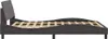 vidaXL Bettgestell "Dover" Grau 120x200 cm Kunstleder Produktbild-Vorschau 5