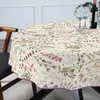 Wachstuch Tischdecke abwaschbar und wasserabweisend 140 x 220 cm oval Bandkante, Ansicht 2 Produktbild-Vorschau