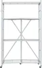 SucceBuy 4-stufiges, klappbares Regal mit Rollen, 53x91x152 Produktbild-Vorschau 1
