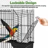 LZQ Cage pour oiseaux 46x36x62 cm - Cage métallique avec Voir les images du produit 4