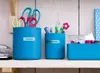 Office supplies organized on a shelf. Produktbild-Vorschau