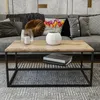 Skye Decor, Asude - Pine, Couchtische, KieferSchwarz, 95 x Produktbild-Vorschau 2