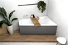 ECOLAM Eckbadewanne Trapez Rita Badewanne Acryl Produktbild-Vorschau 3
