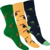 Footstar Bunte Fantasiesocken für Frauen & Männer (3 Paare) Produktbild-Vorschau 1