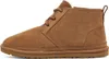 A side view of a brown suede boot with laces. Produktbild-Vorschau