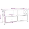 vidaXL Szafka pod TV dąb sonoma 90x33x45 cm materiał drewno Podgląd zdjęcia produktu 18