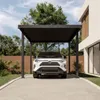 Mirador 111S Carport 3x5m, Aluminium-Stahl Garage, flaches Produktbild-Vorschau 2