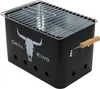 Barbecue rectangulaire BBQ-Grill King, zinc, 32 x 20 x 20 Voir les images du produit 8