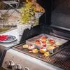 Piastra grill in acciaio inox | plancha | vassoio 30x25cm - Anteprima dell’immagine prodotto 10