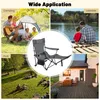 GOPLUS 2 in 1 Campingstuhl faltbar, Angelstuhl mit Produktbild-Vorschau 9