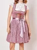 Dirndl Seline 50er Länge beere 32 Produktbild-Vorschau 2