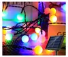 Solarna girlanda dekoracyjna 40 LED, kolorowa, mleczna Podgląd zdjęcia produktu 4