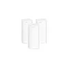 Three white mesh Wi-Fi routers are arranged in a cluster on a white background. Podgląd zdjęcia produktu
