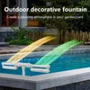 Verstellbarer Pool-Brunnen mit bunten LED-Lichtern Produktbild-Vorschau 8