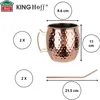 Kinghoff sada ocelových hrnků na nápoje o objemu 500 ml Náhled obrázku produktu 14