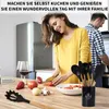 OKWISH Küchenhelfer-Set 12-teilig Silikon, hitzebeständig, Produktbild-Vorschau 3