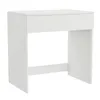 Schreibtisch - 75x77x50 cm - Weiß - kompakt - schmal - mit Produktbild-Vorschau 3