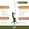 Ohniště GARDENFLARE - nerezový sloupek a hořák na pelety - Náhled obrázku produktu 5