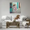 Bild auf Leinwand - Leinwandbild - Einteilig - Rosa Fahrrad Produktbild-Vorschau 6