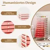 Carrello COSTWAY con 10 cassetti impilabili, carrello Anteprima dell’immagine prodotto 5