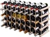 Drewniany stojak na wino na 36-40 butelek Podgląd zdjęcia produktu 2