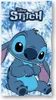 Telo mare Disney Stitch 70x140 in microfibra Anteprima dell’immagine prodotto 4