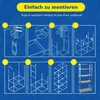 Kinzo Holzregal Edelstahl 5 Böden 750 kg 75 x 30 x 172 cm Produktbild-Vorschau 5