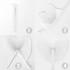 72 Stück Fächer Hochzeit Herz Handfächer Weiß Hochzeit Produktbild-Vorschau 3