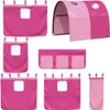 CLORIS Vorhänge für Hochbett mit Tunnel Rosa Polyester, Produktbild-Vorschau 3