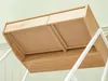 Bureau minimaliste RENO - blanc / chêne Voir les images du produit 12