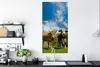 MuchoWow® Poster Kühe - Sonne - Landschaft 60x120 cm - Produktbild-Vorschau 3
