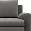 Sofa 3-Sitzer  mit Schlaffunktion, Hellgrau Produktbild-Vorschau 5