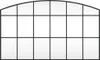 vidaXL Lustro ścienne czarne 100x60 cm Krzywe żelazko Podgląd zdjęcia produktu 3