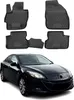 2009-2013 Mazda 3 Tapis de sol TPE noir 4 pièces Voir les images du produit 1